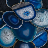 Agate Slice Blue