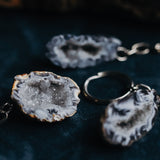 Geode Keychain